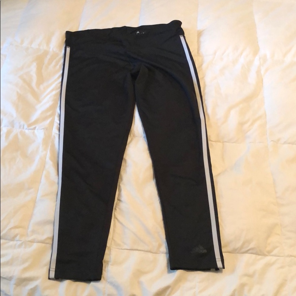 Adidas Three Stripe climalite Leggings